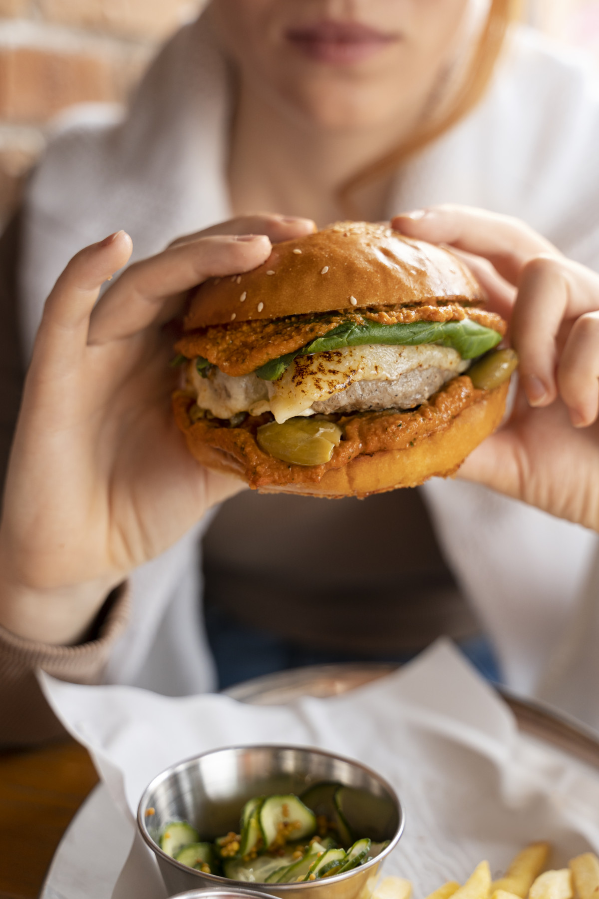 Hamburguesa comida rápida