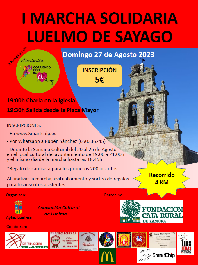 I MARCHA SOLIDARIA EN LUELMO DE SAYAGO