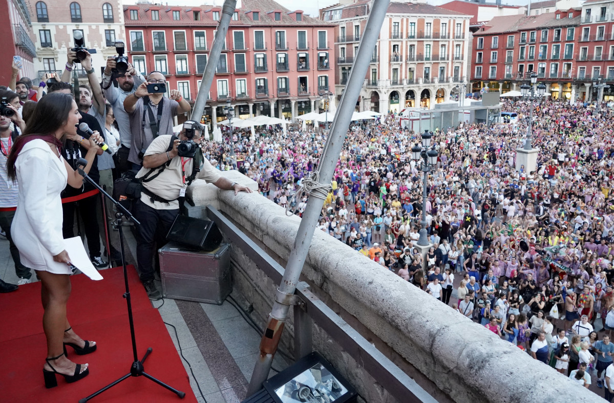 Pregu00f3n fiestas Valladolid Alba Oliveros