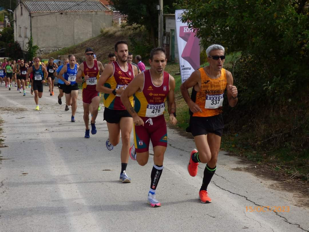 Momento decisivo en los 10 km. de Villacienzo