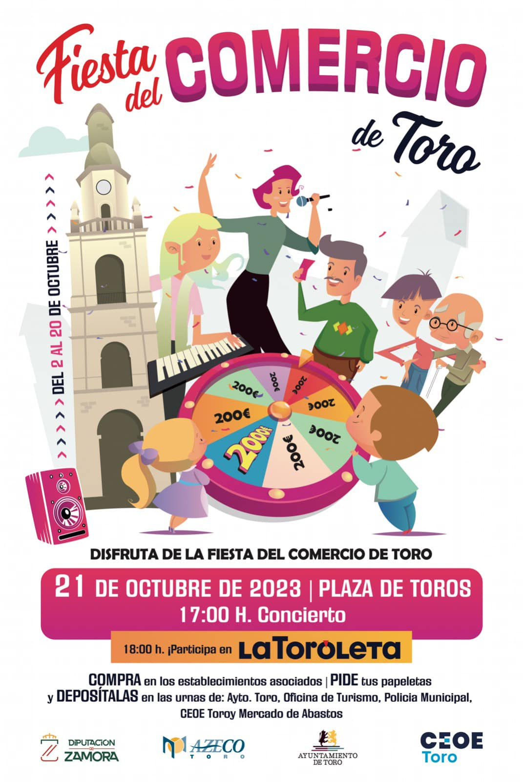 Fiesta comercio Toro