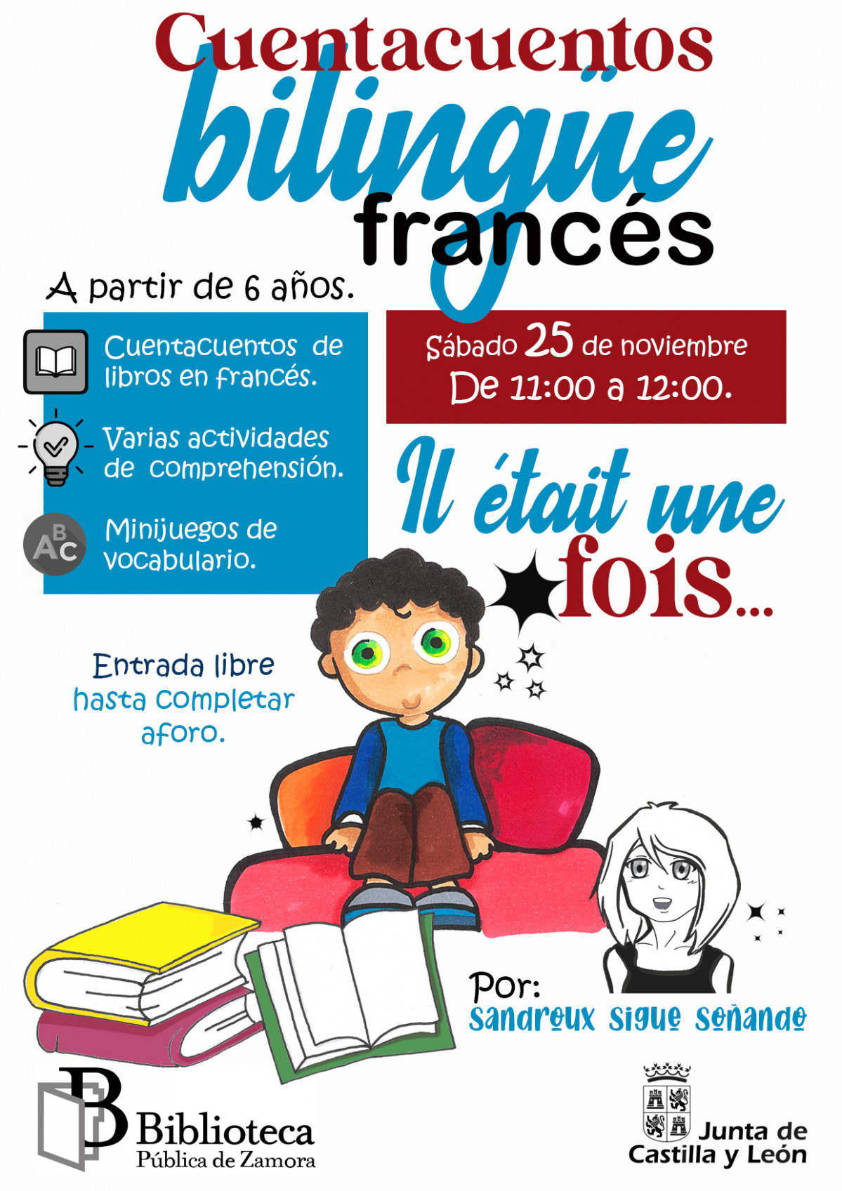 Cuentacuentos Bilingue FR 25 noviembre A4 entrada libre