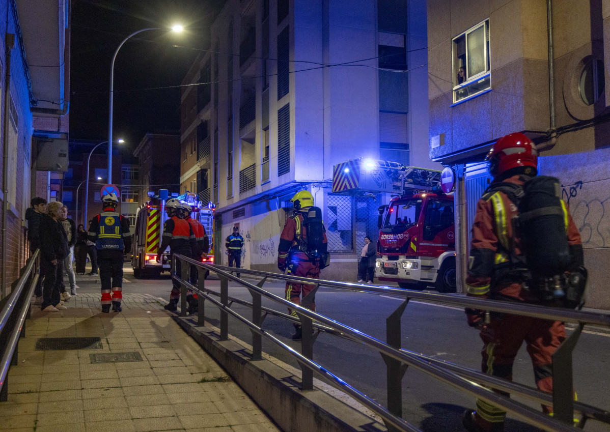 Escape de gas bomberos Salamanca