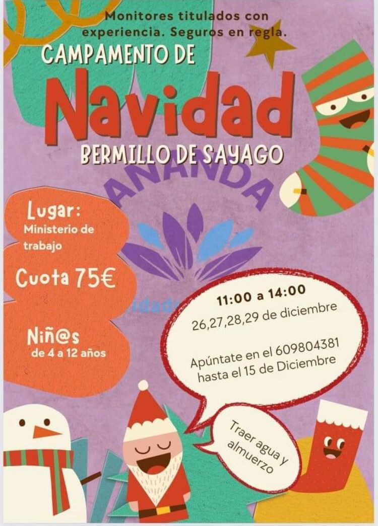 Campamento navidad