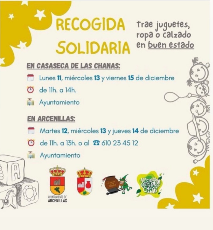 Recogida solidaria juguetes