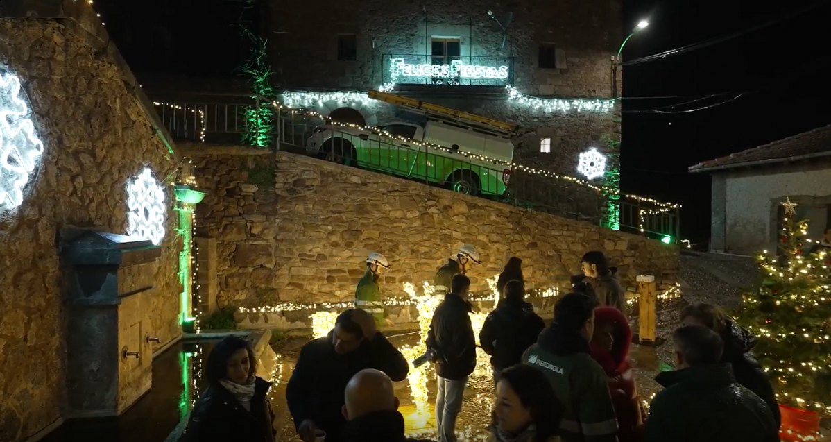 2023 12.  Montenegro de Cameros luce por Navidad   Iberdrola