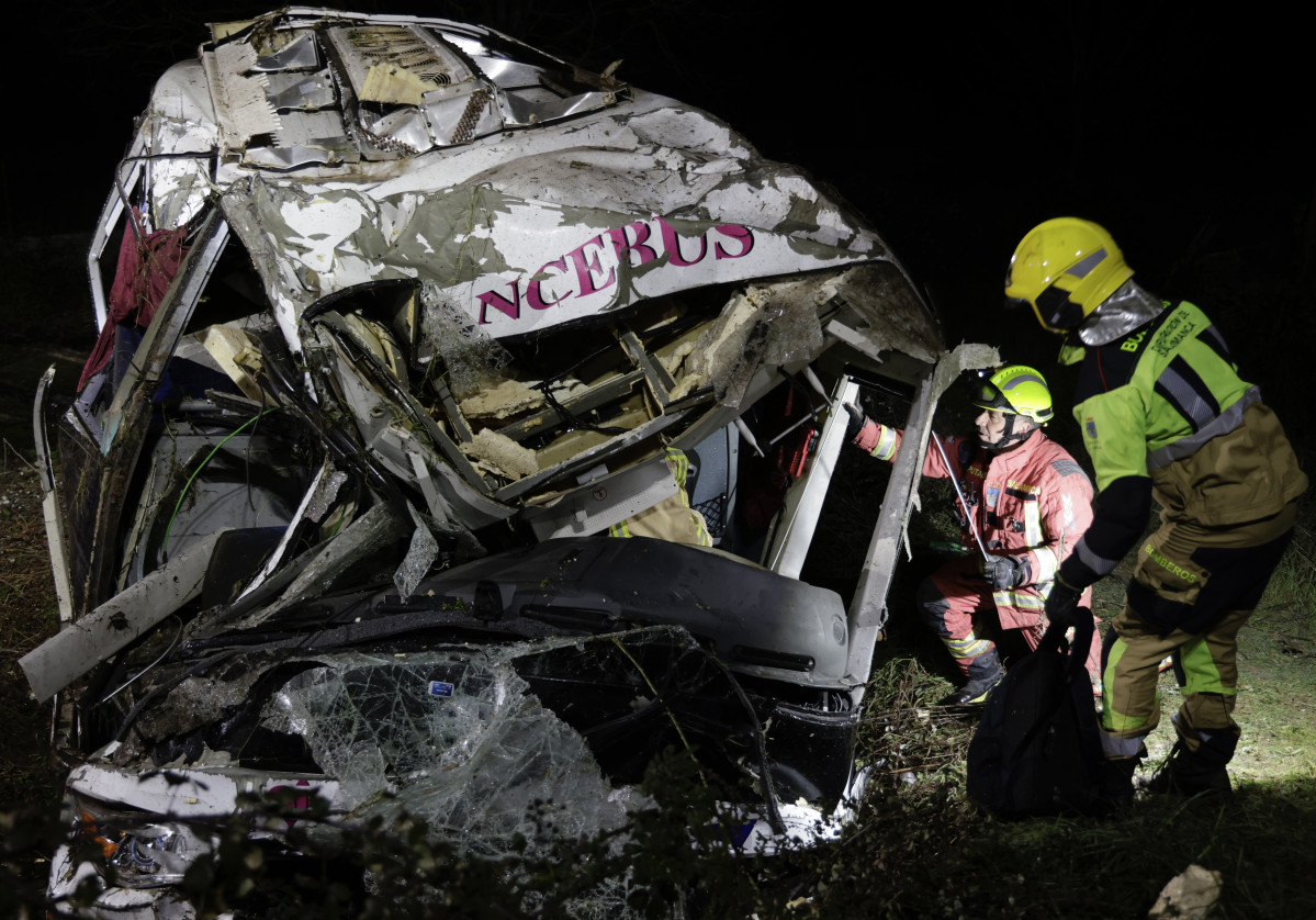 Accidente autobu00fas