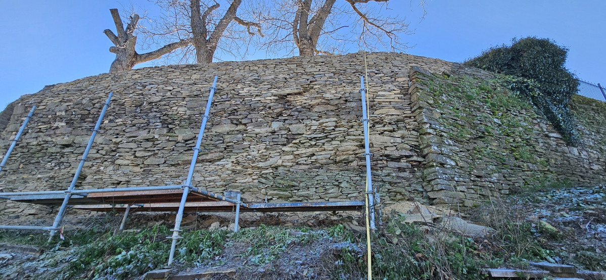 Intervenciones muralla Puebla de Sanabria 2