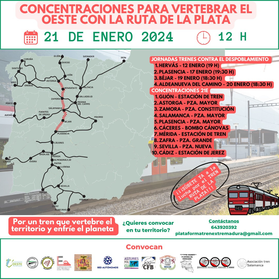 CARTEL CONCENTRACIu00d3N RUTA PLATA 21 E