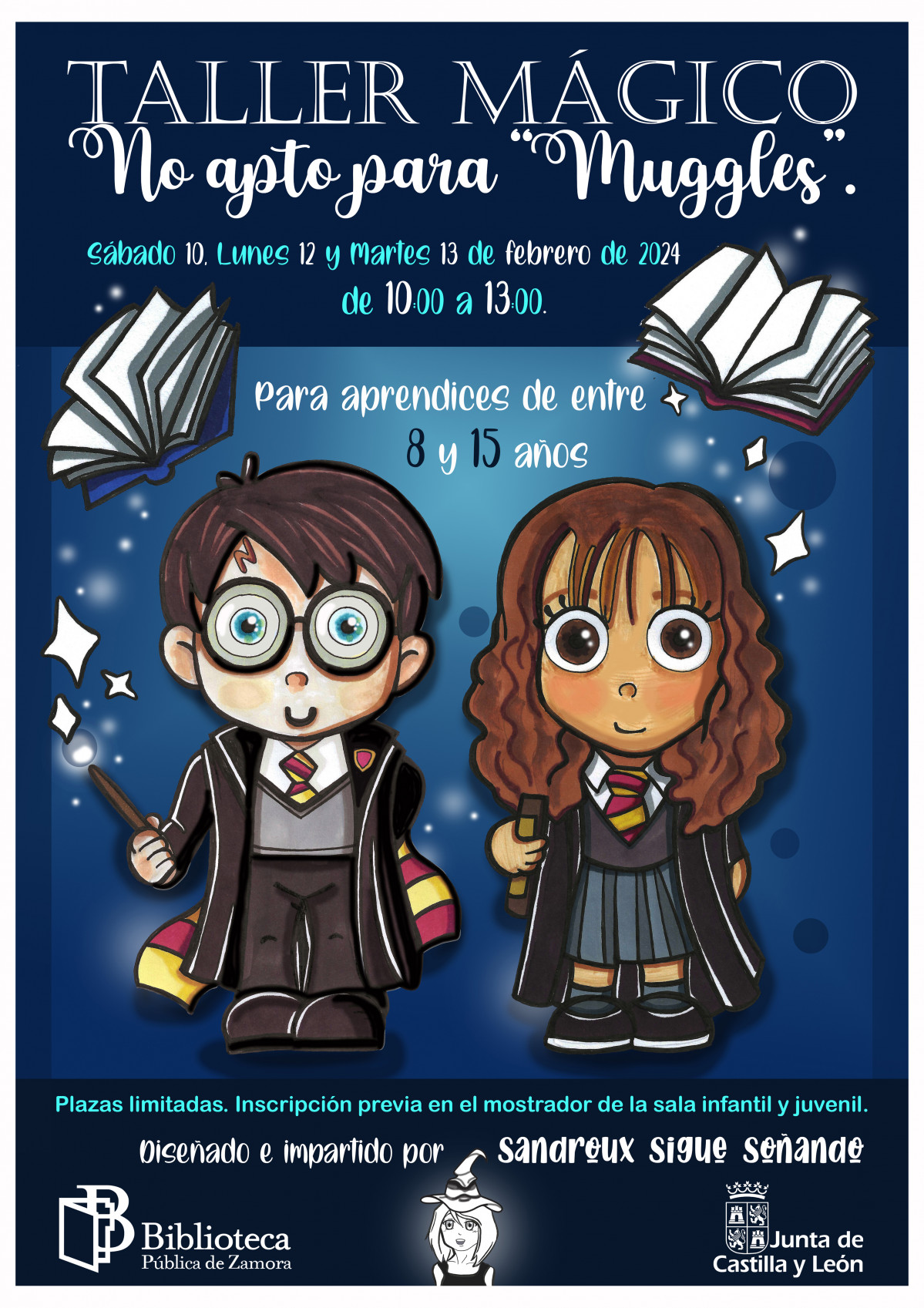 Cartel taller Harry Potter By Sandroux FINAL A3 márgenes