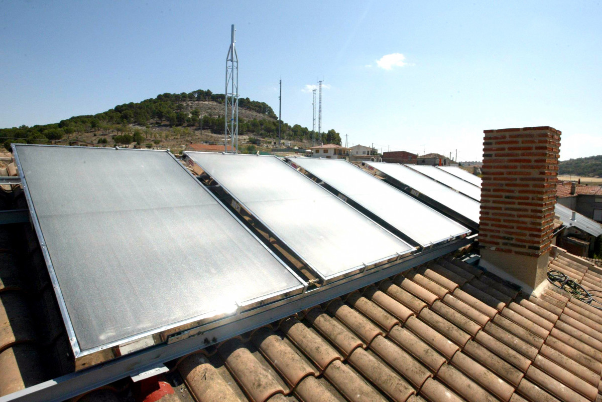 Placas solares tejado