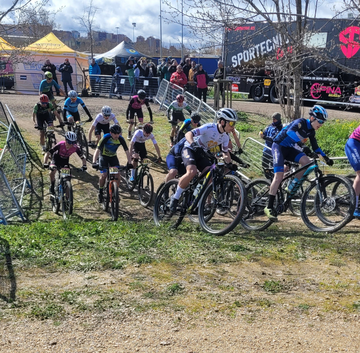 u00c1lvaro Garcu00eda en Valladolid, Copa de Espau00f1a XCO   Zamora Enamora junior 2024