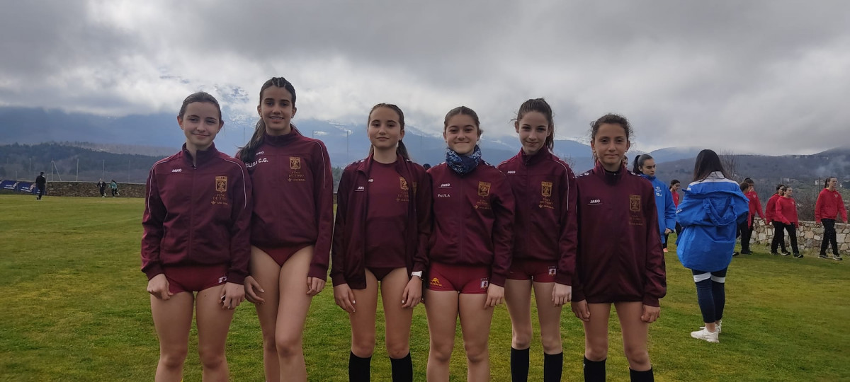 Equipo femenino que estuvo en Bejar