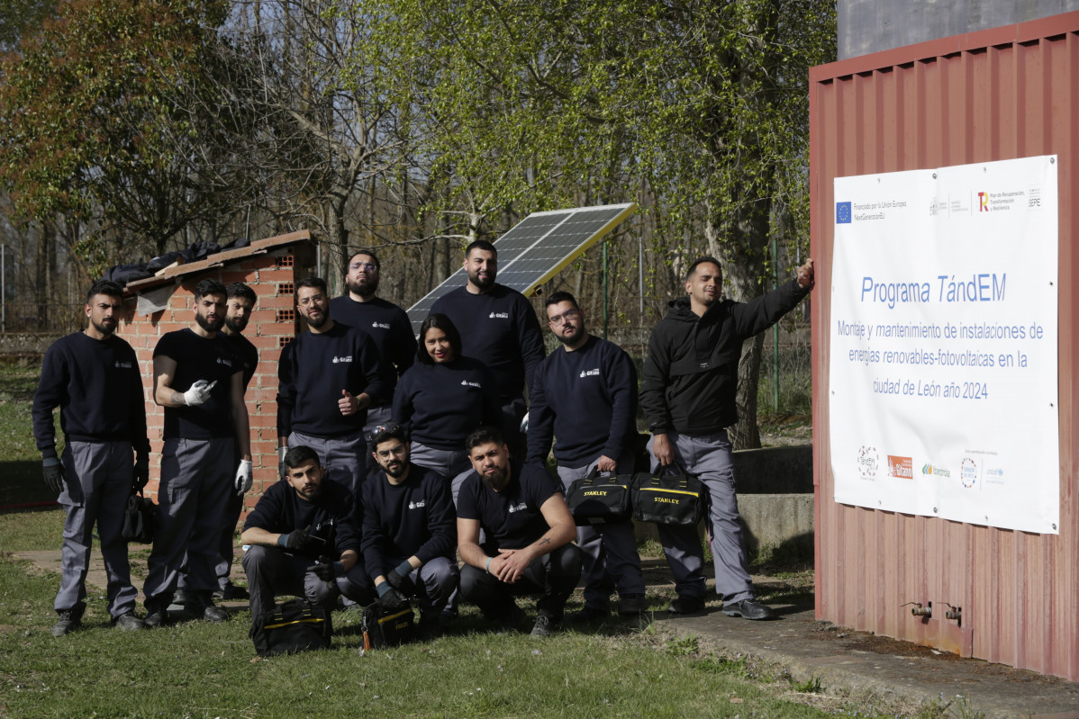 2024 03 20.  Alumnos del programa TandEM en Leu00f3n