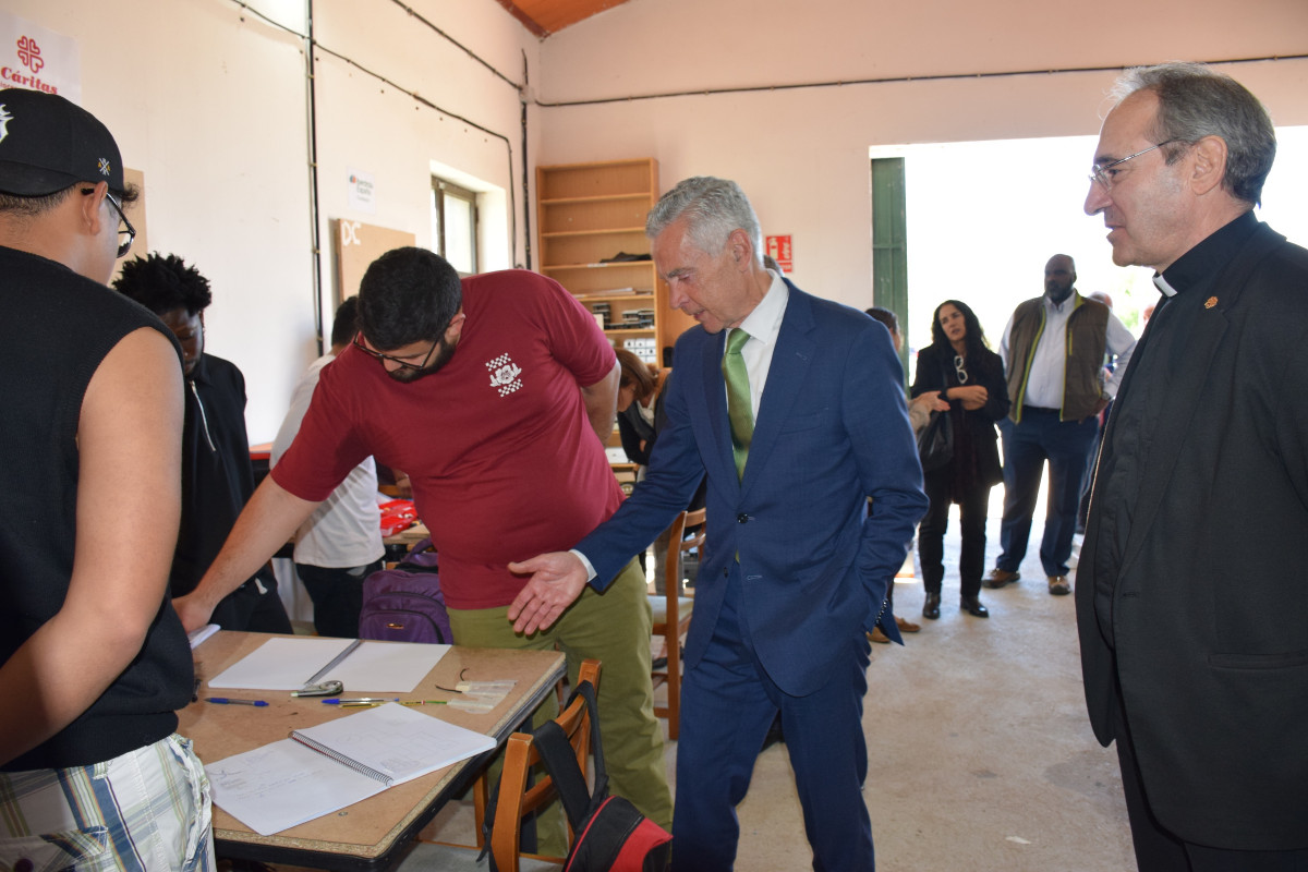 2024 04 19.  Fundaciu00f3n Iberdrola visita Cu00e1ritas Zamora I