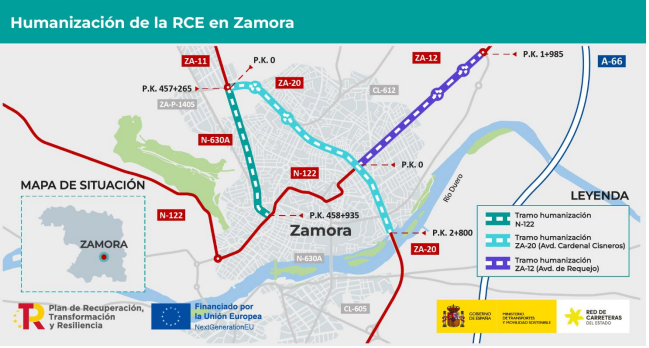 Carreteras Zamora