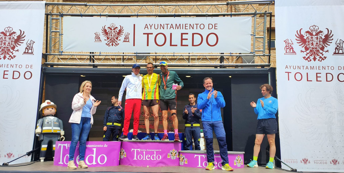 Podio Master 55 Carrera de los Bomberos Toledo