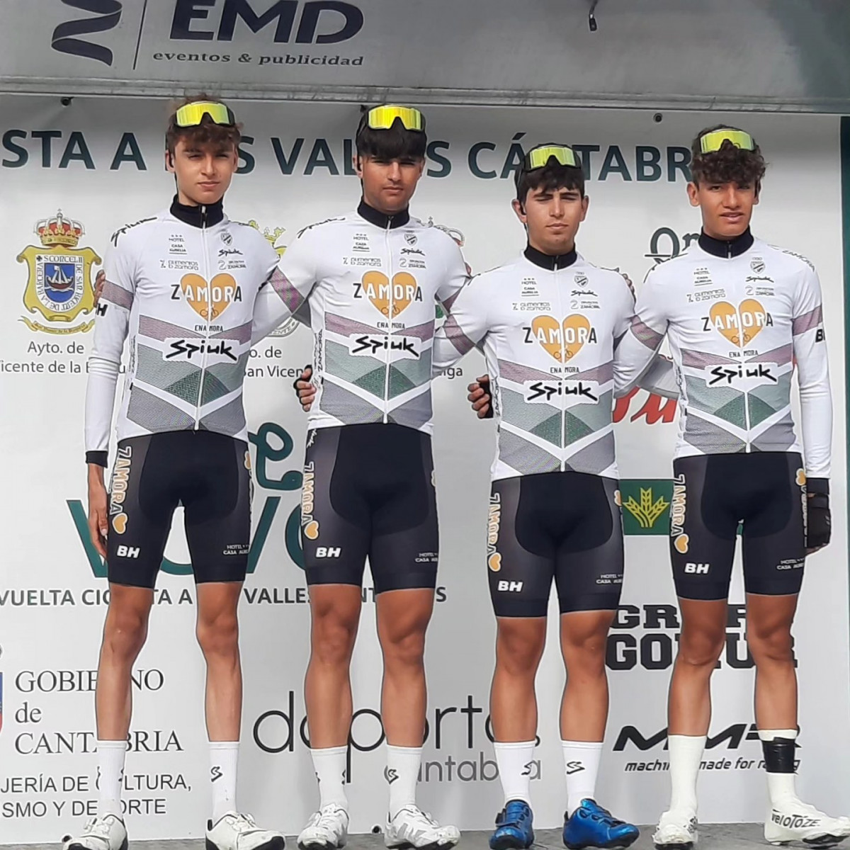 Zamora Enamora junior en la Vuelta a los Valles Cu00e1ntabros (1)