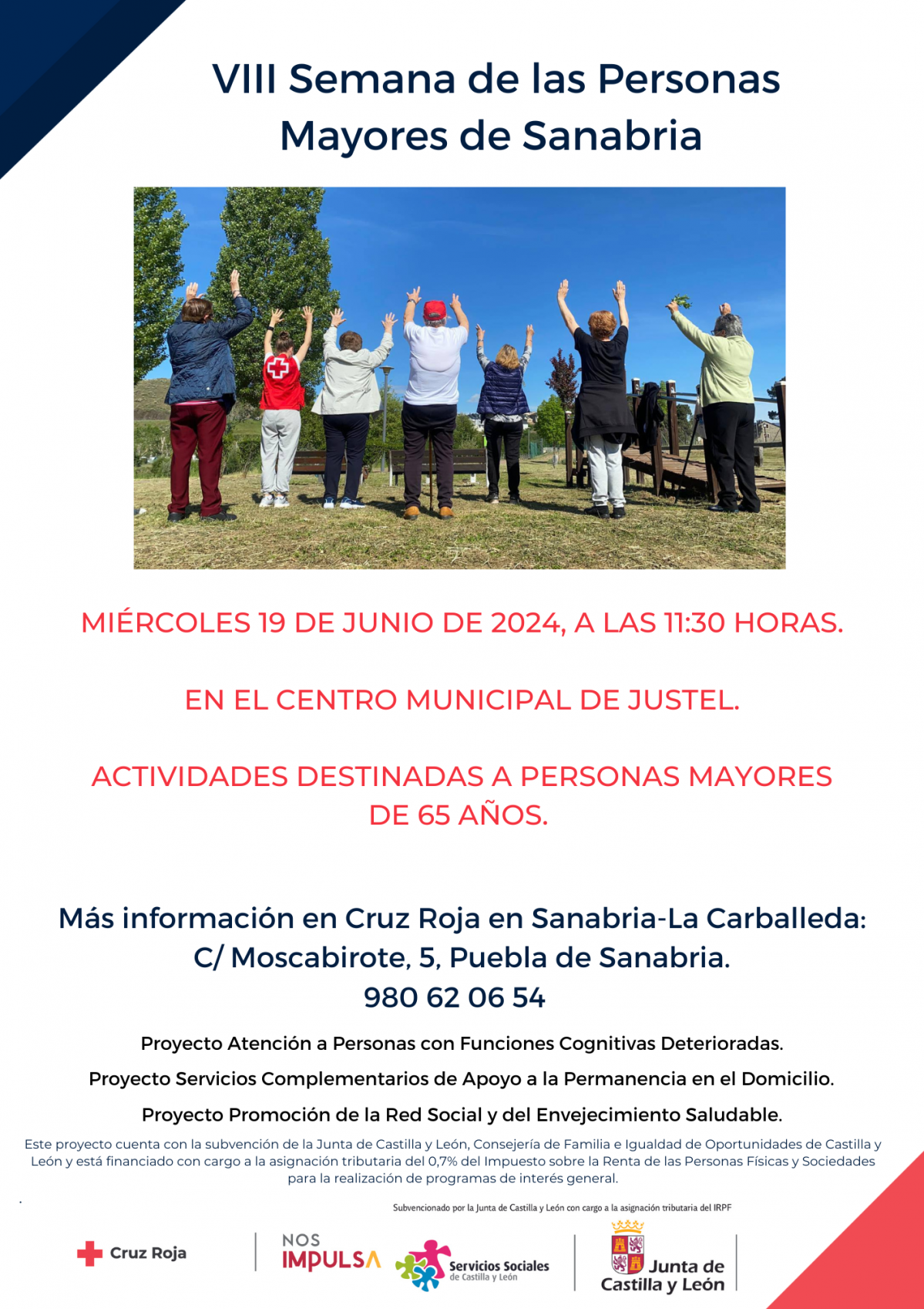 Cartel Semana de Mayores Sanabria (1)