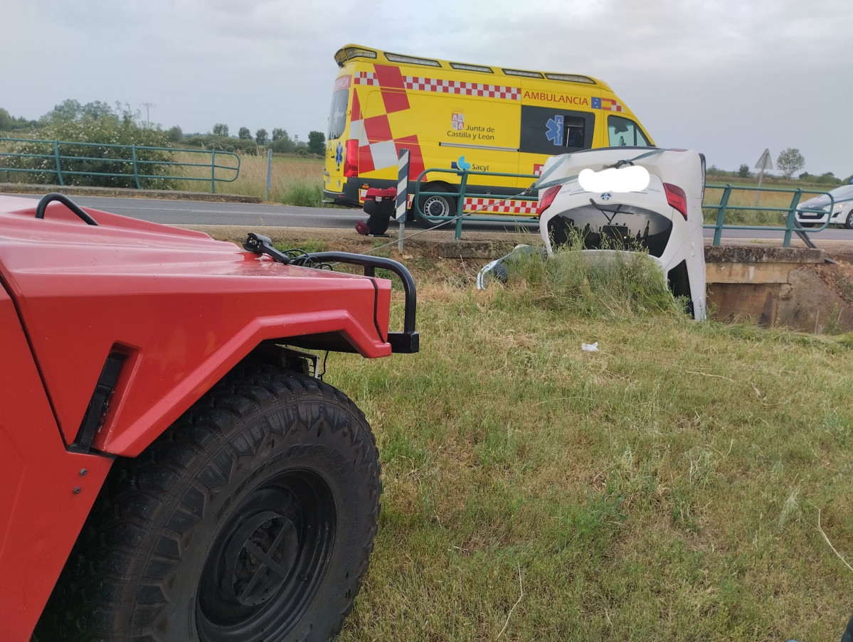 Accidente carretera Zamora