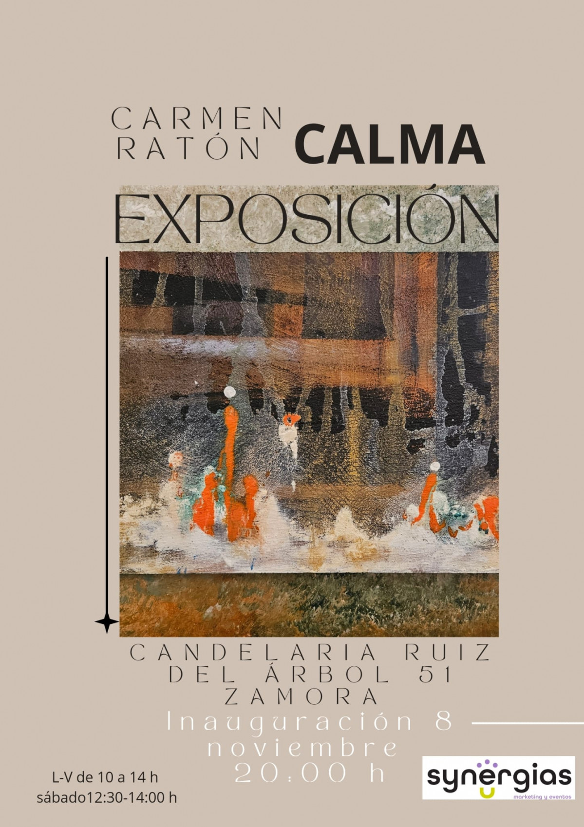 CARTEL EXPOSICIu00d3N CARMEN RATu00d3N