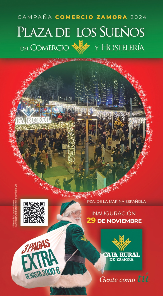 ANVERSO FLYER PLAZA DE LOS SUEu00d1OS DEL COMERCIO Y LA HOSTELERIA DE ZAMORA