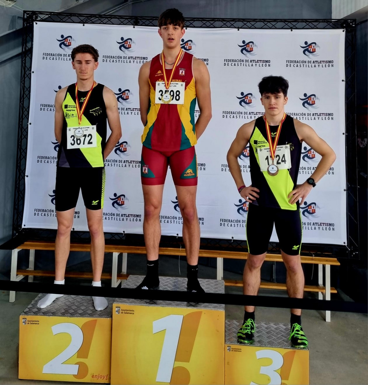 Ruben Revuelta Dominguez se corona con un nuevo titulo de Campeon Autonomico, 400 m. vallas