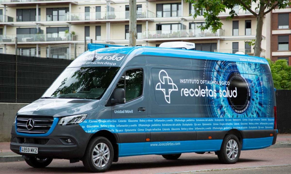 Unidad movil ior instituto oftalmologico recoletas