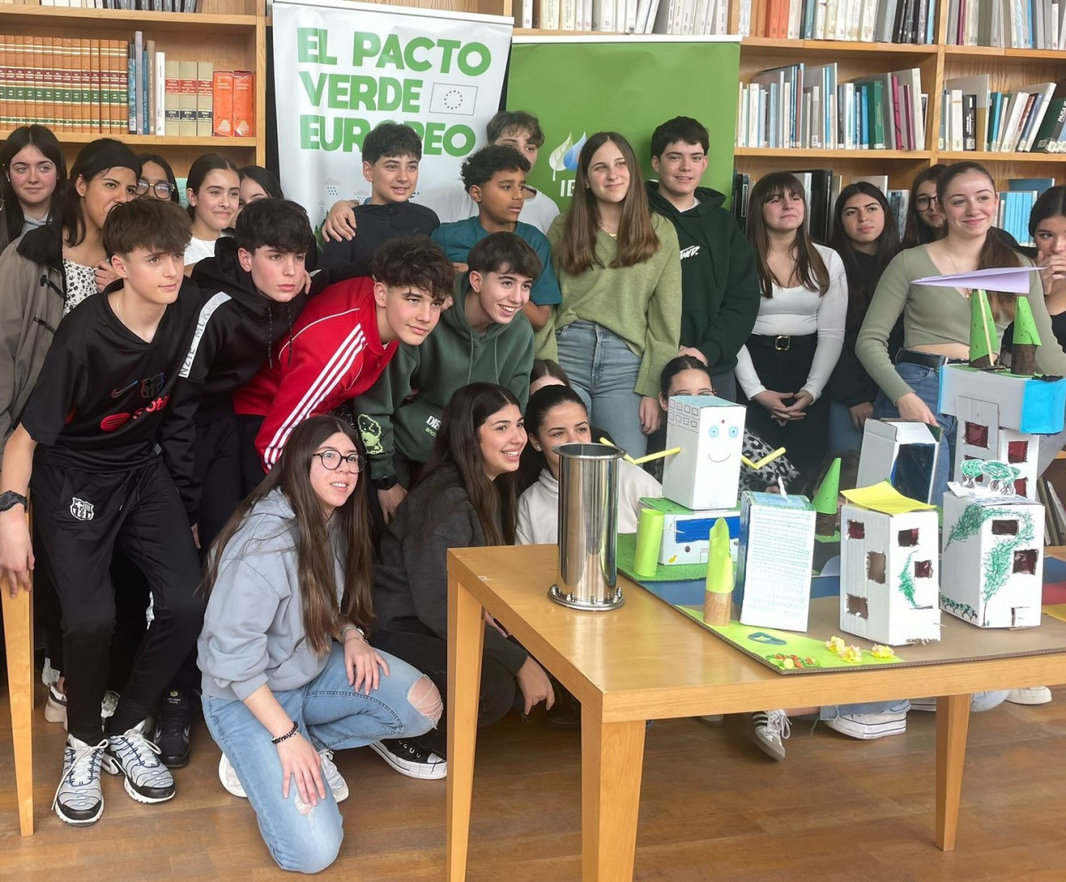 2025 02 20.  Los alumnos del IES Cardenal Pardo Tavera de Toro con sus maquetas