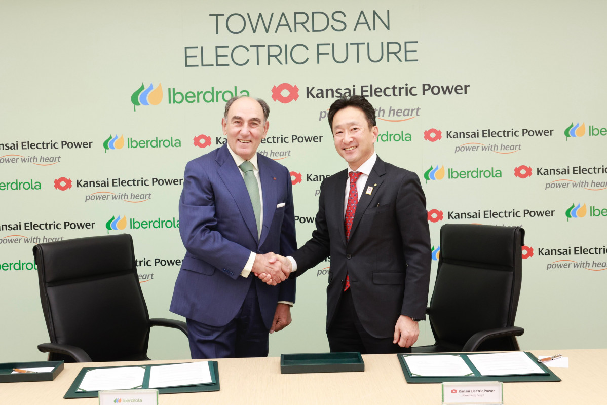 2025.02.20. Foto Acuerdo Iberdrola Kansai
