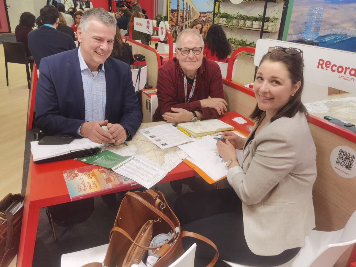 Cristoph Strieder en ITB Berlin