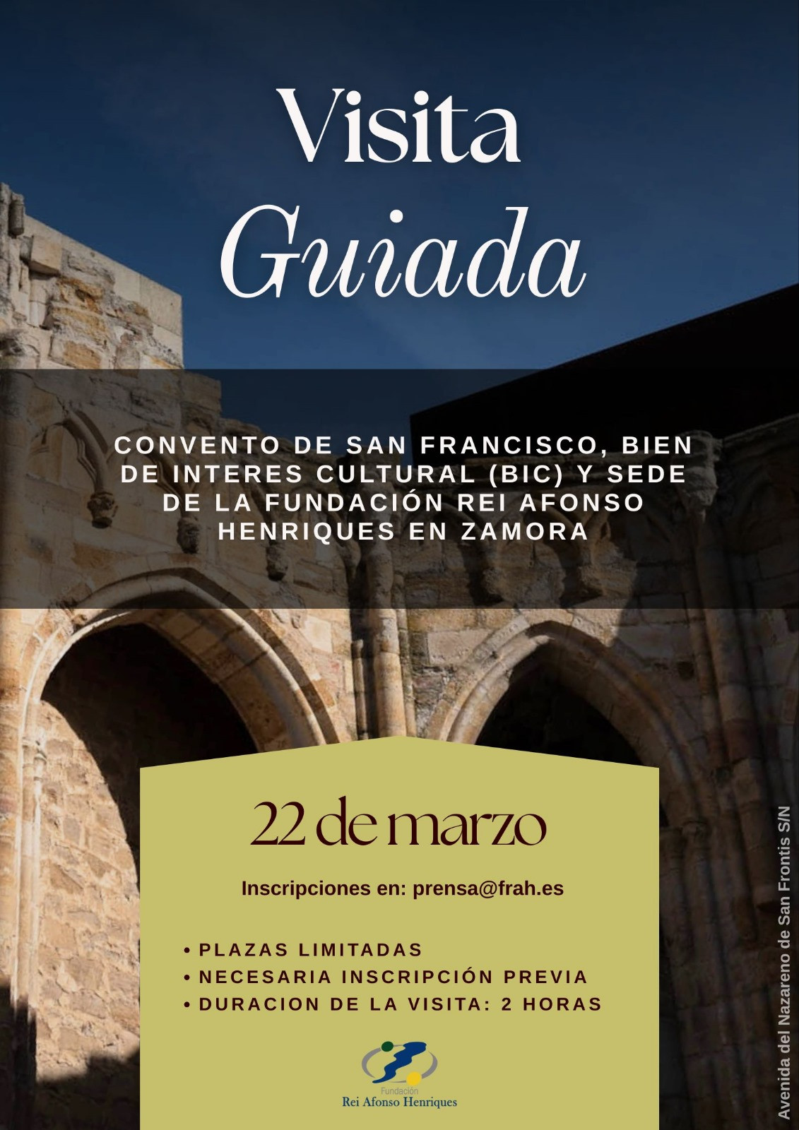 Cartel visitas