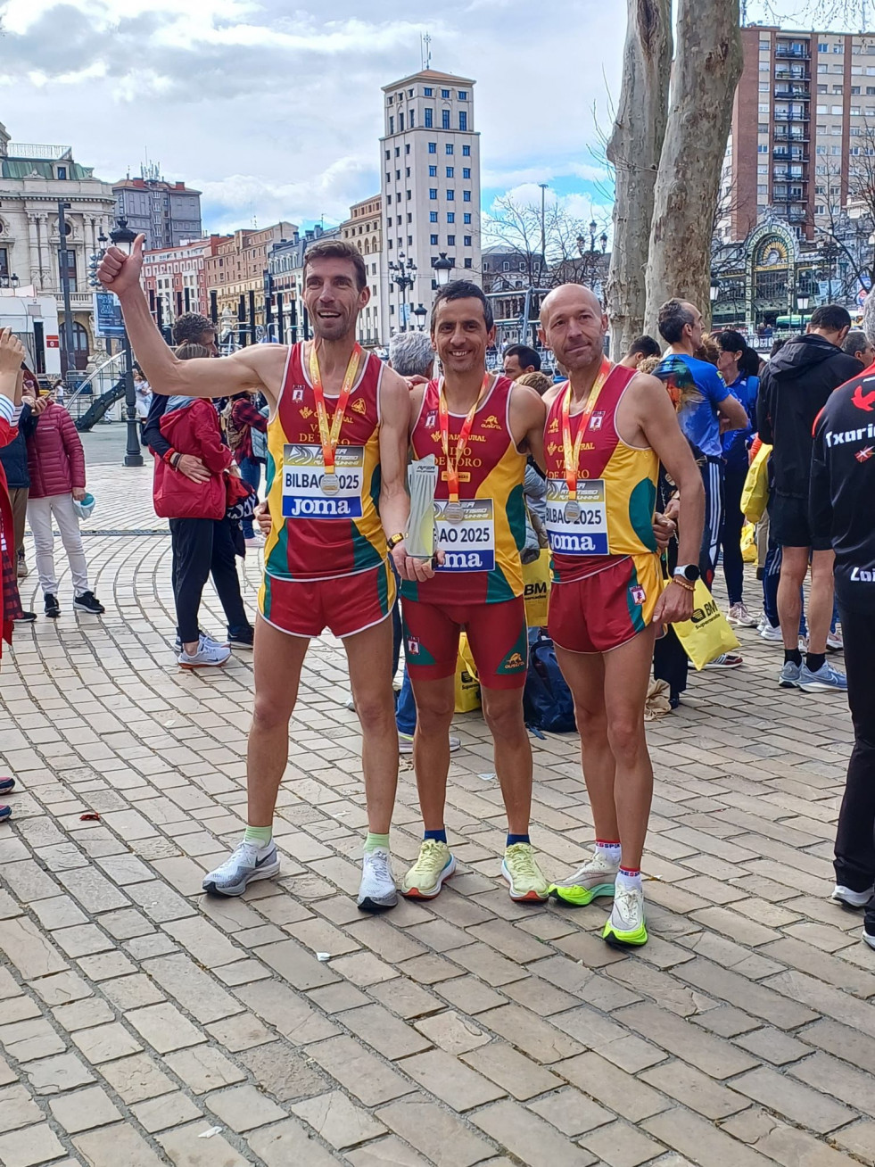 Equipo M50 Subcampeon España 10 K RUTA