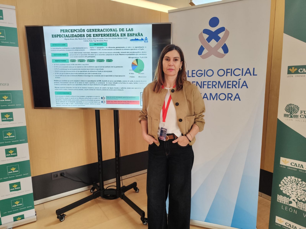 Toñi Moreno en el congreso