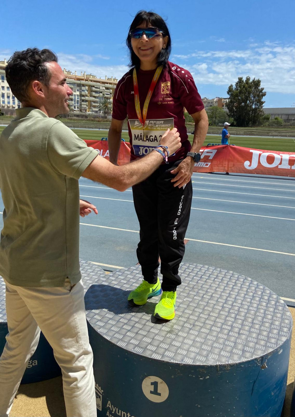 Podium 50 km Master F65