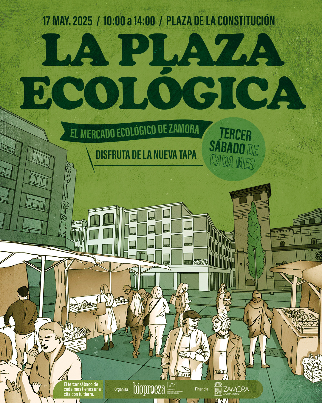 Cartel Mercado Ecolu00f3gico