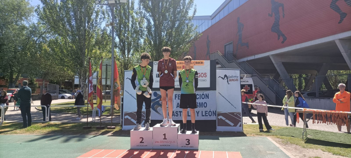 Ivan Bueno Campeon Auto. sub 16  3 km Marcha