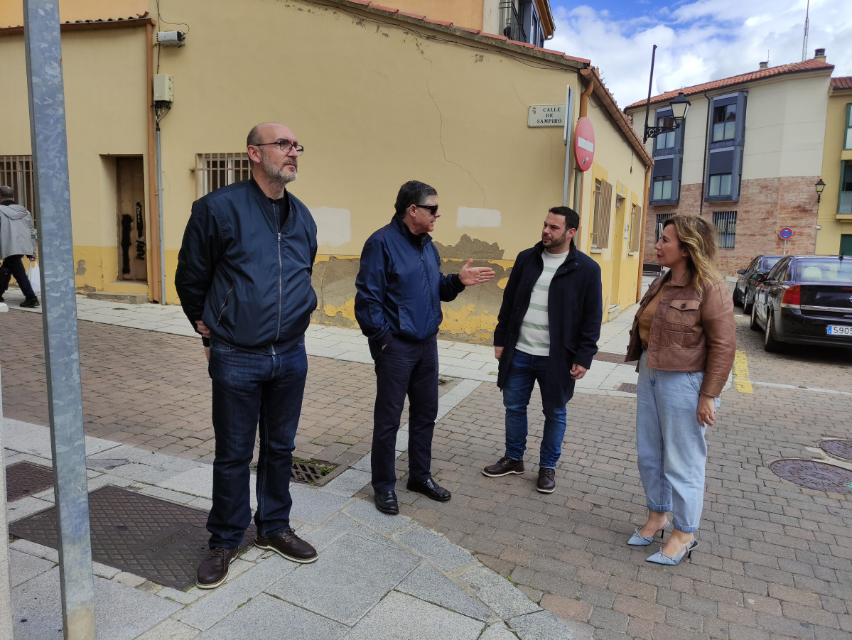 Visita barrio La Lana (mayo 2025)