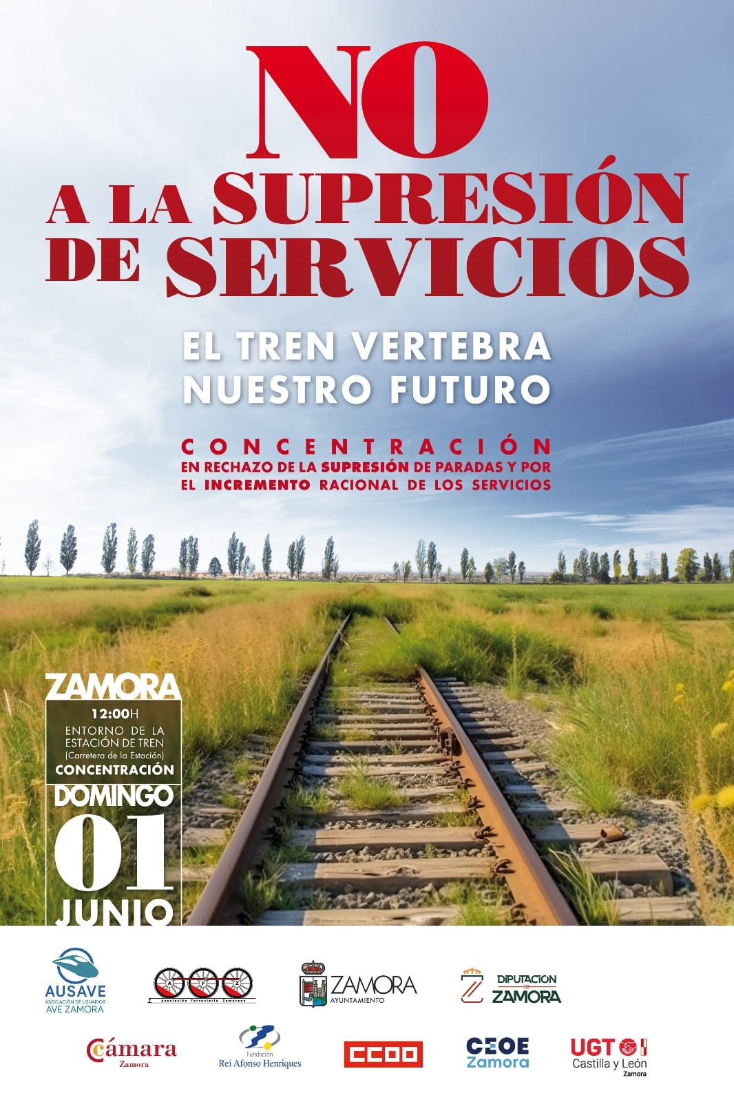 CARTEL CONCENTRACION TREN