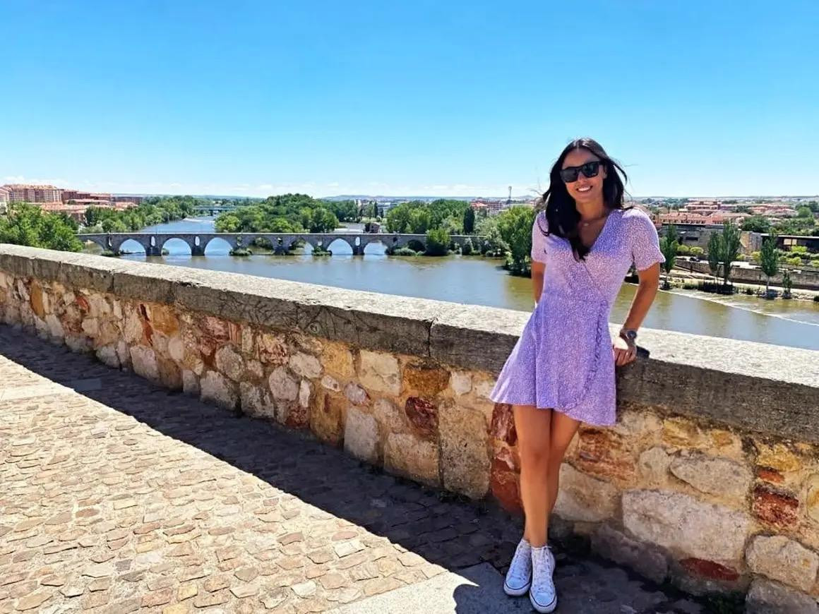 Andrea Pelu00e1ez, en Zamora