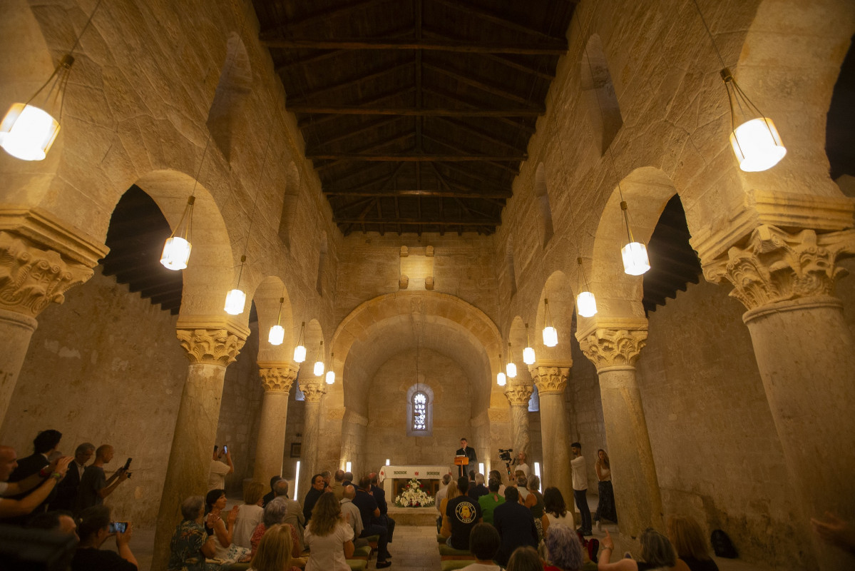 2025 06 23.  San Juan de Bau00f1os estrena nueva iluminaciu00f3n interior