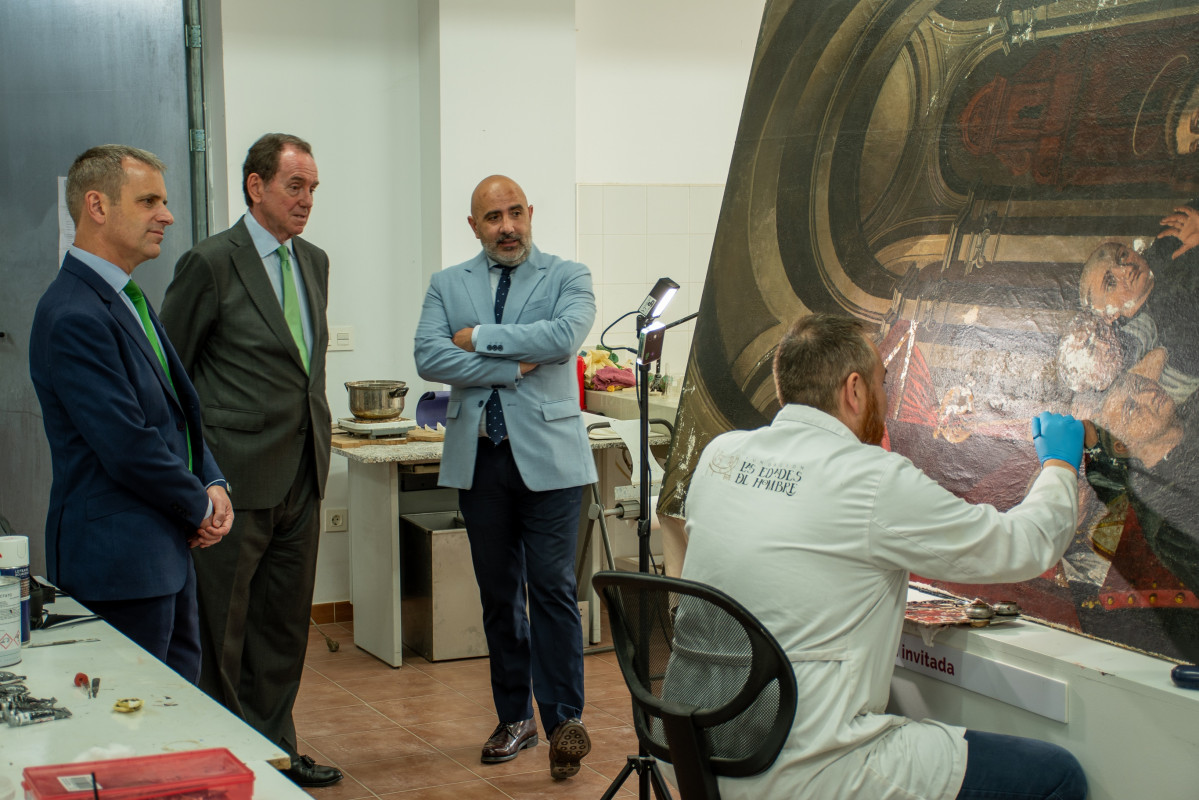 2025 07 02. Visita al Centro de Conservaciu00f3n y Restauraciu00f3n Las Edades del Hombre