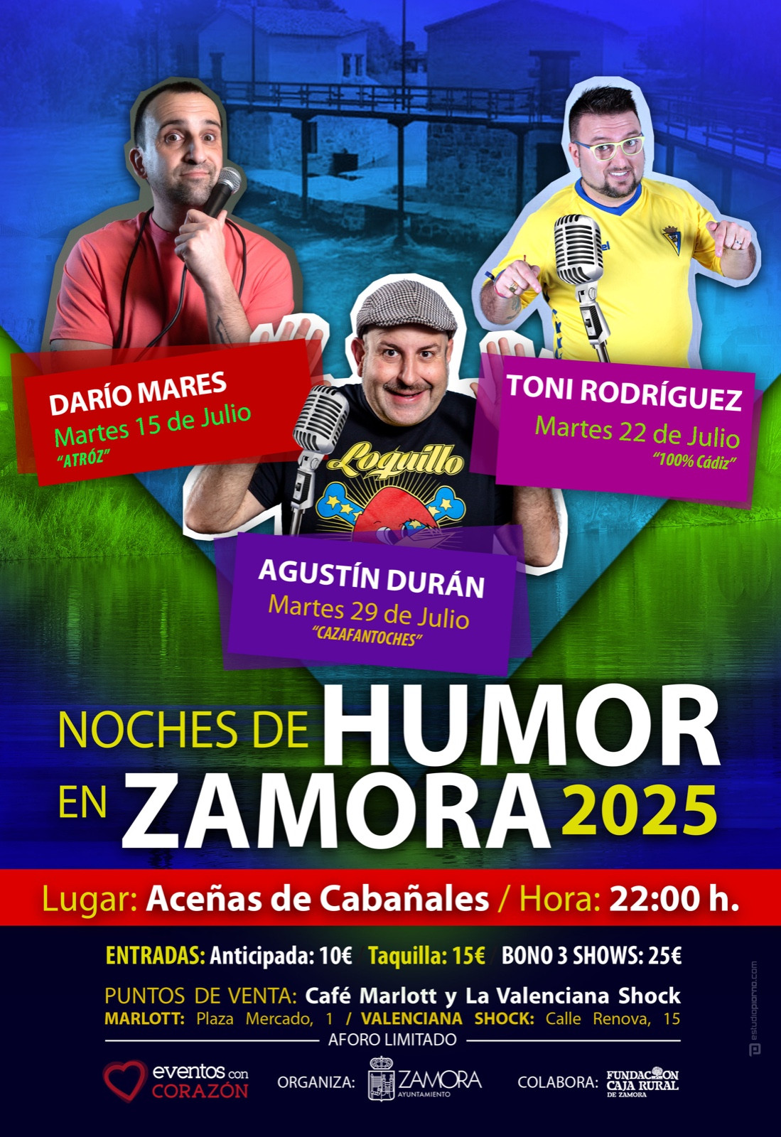 Cartel Noches de Humor 2025