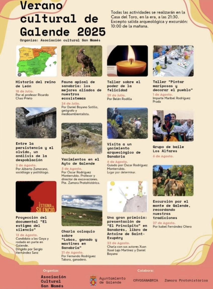 Verano cultural Galende