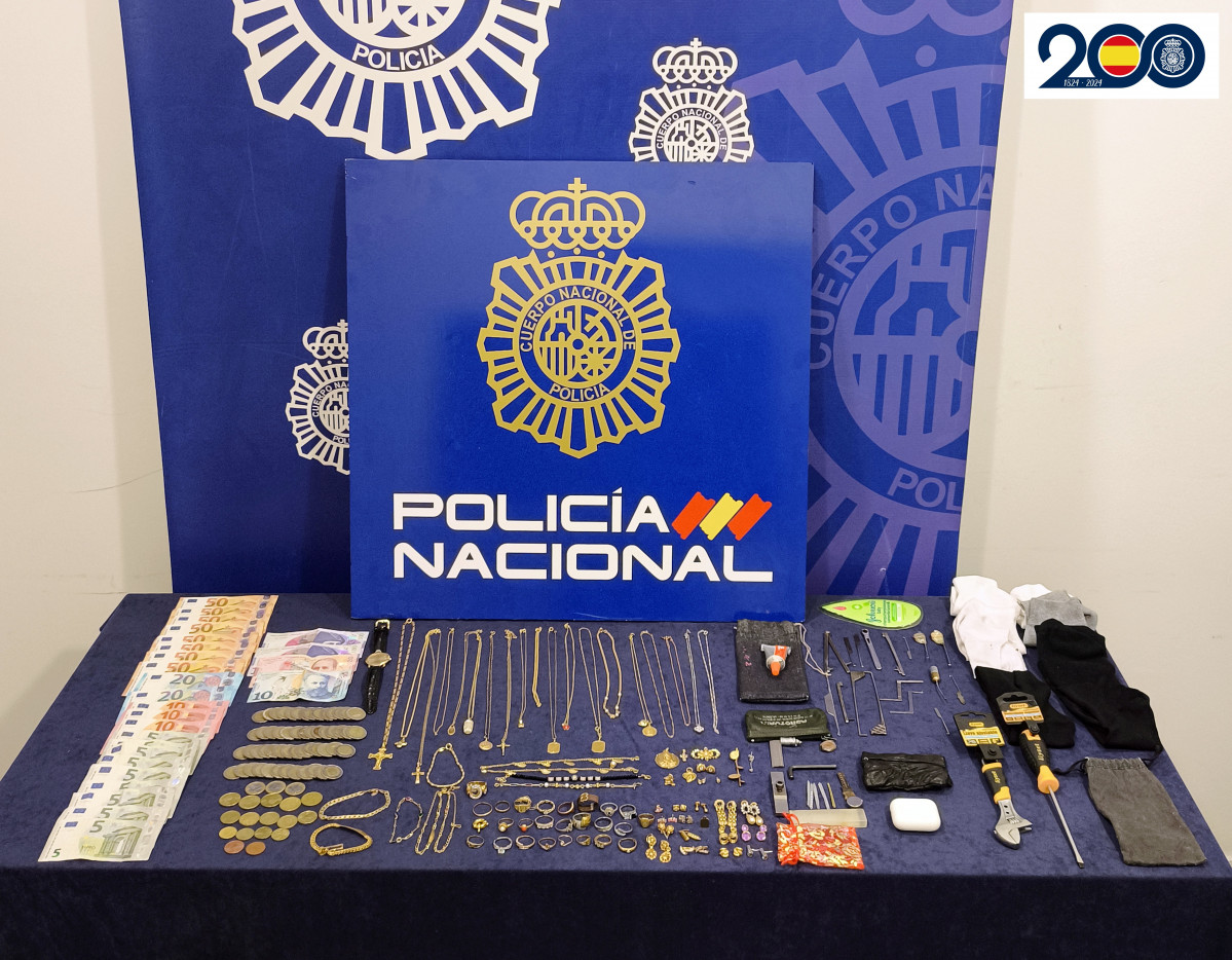 Joyas y efectos intervenidos