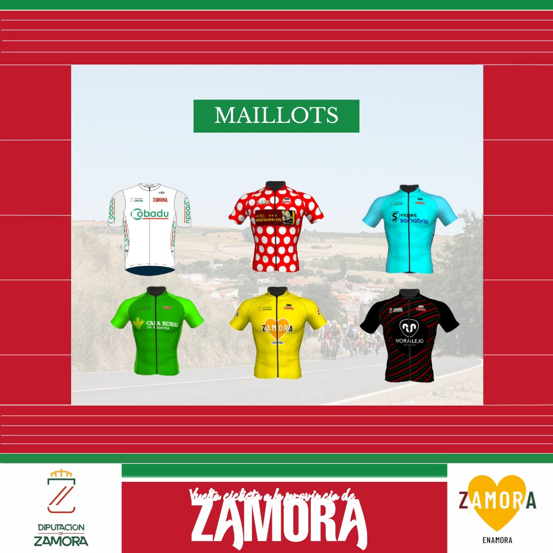 Maillots de Lu00edder Vuelta a la Provincia de Zamora