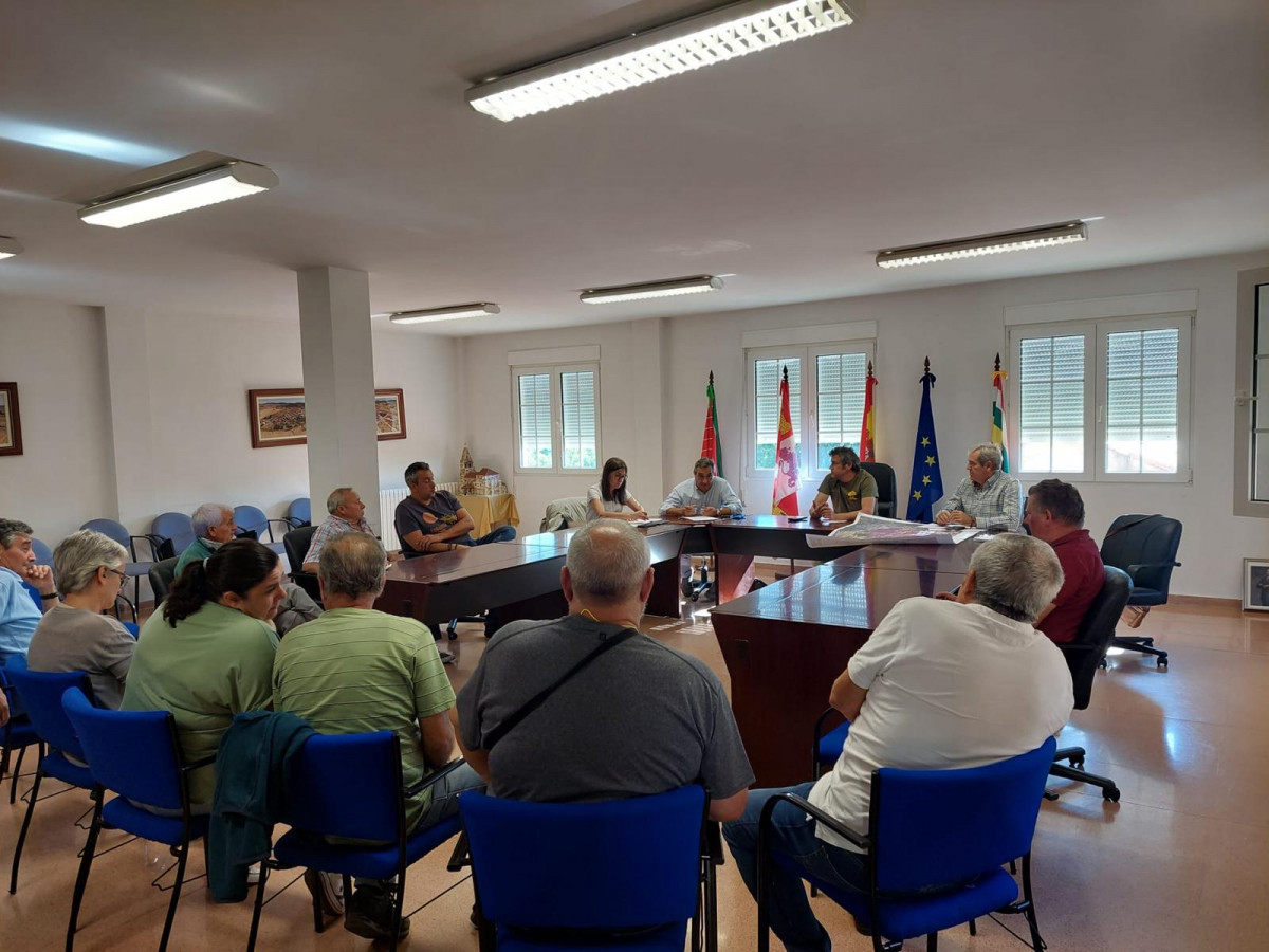 Reuniu00f3n del Itacyl en Santibu00e1u00f1ez de Vidriales
