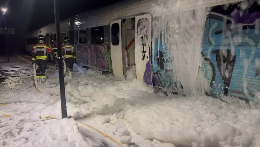 Incendio Tren Regional (1)